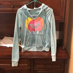 Blue roxy hoodie